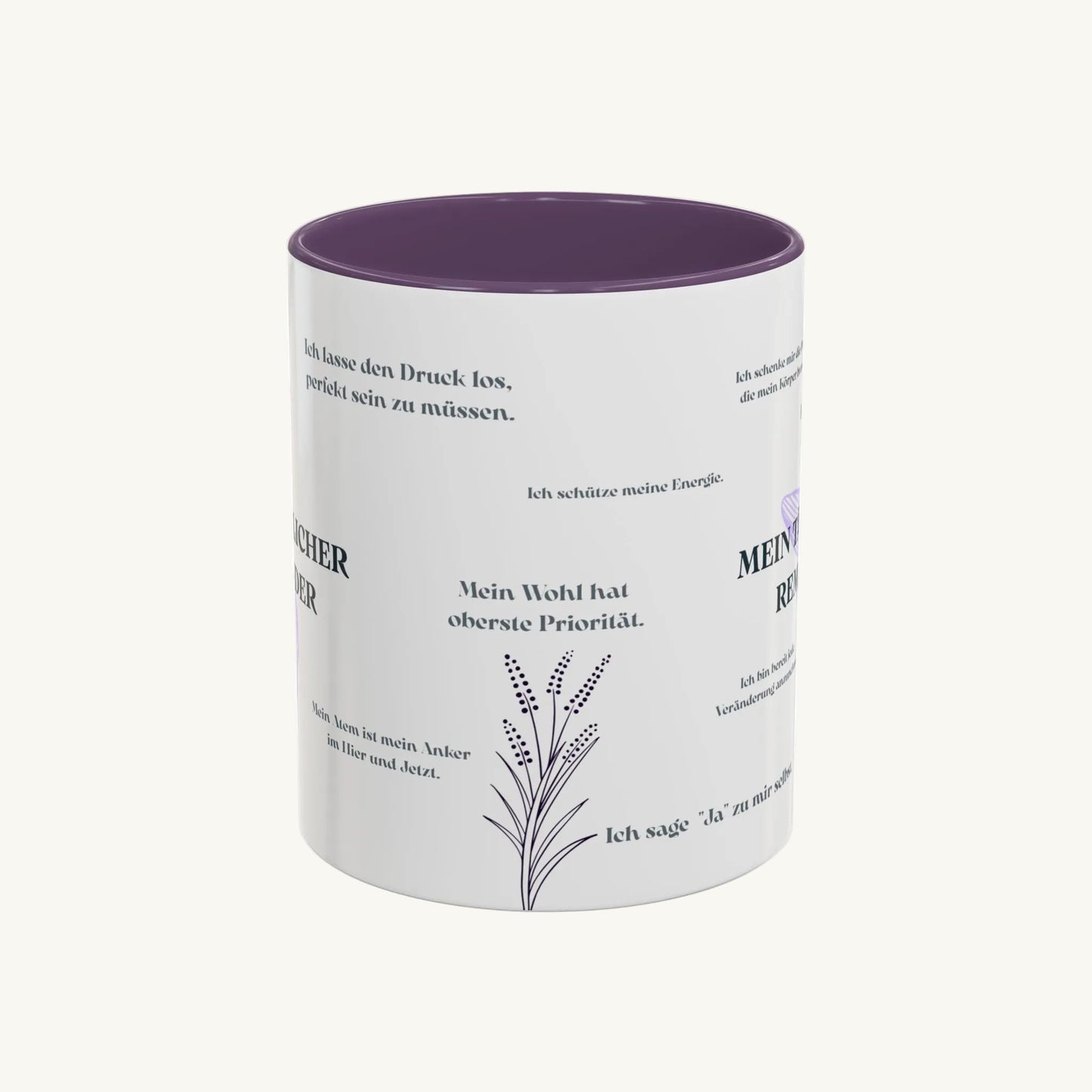 "Mein Täglicher Reminder" Keramiktasse zur Affirmation für Frauen in der Menopause – 330ml