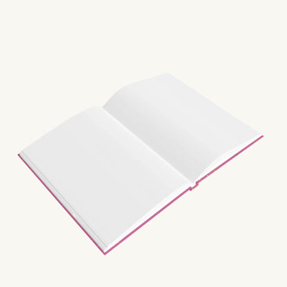 "Time to Shine" Journal A5 – Stilvolles Notizbuch mit Goldsternen in rosa