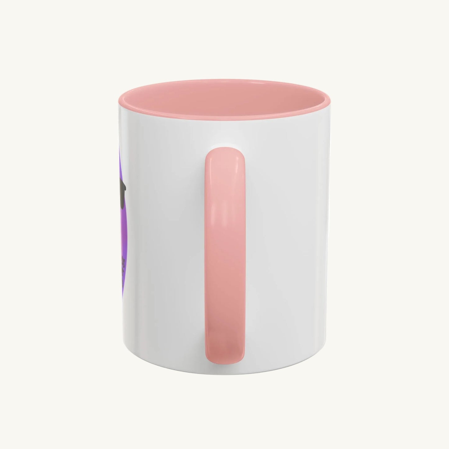"Keep cool sis" - Feministische Keramiktasse zur Menopause mit lila Akzent – 330ml