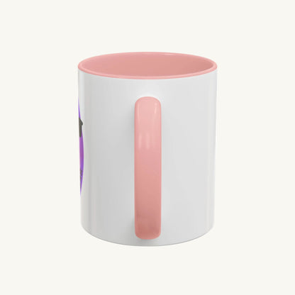 "Keep cool sis" - Feministische Keramiktasse zur Menopause mit lila Akzent – 330ml