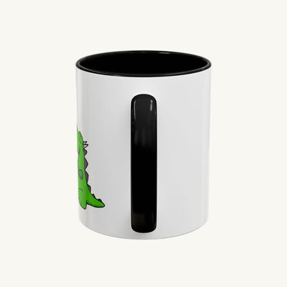 „Hormonlevel: Drache“ – Süße Tasse mit kleinem Drachen als humorvolles Geschenk -330ml
