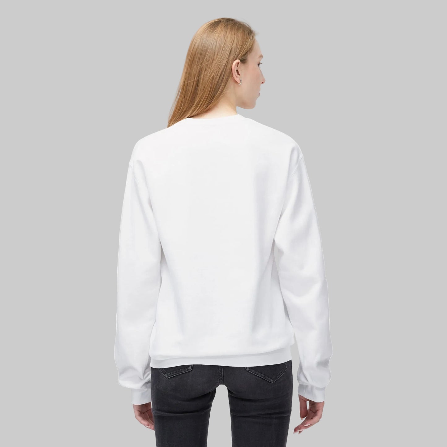 "Hitzewellenreiterin" Premium Sweatshirt mit Surf-Motiv für Damen