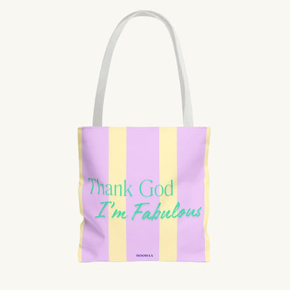 "Thank God I'm Fabulous" – Robuste Tote Bag mit klarem Statement | In drei Größen