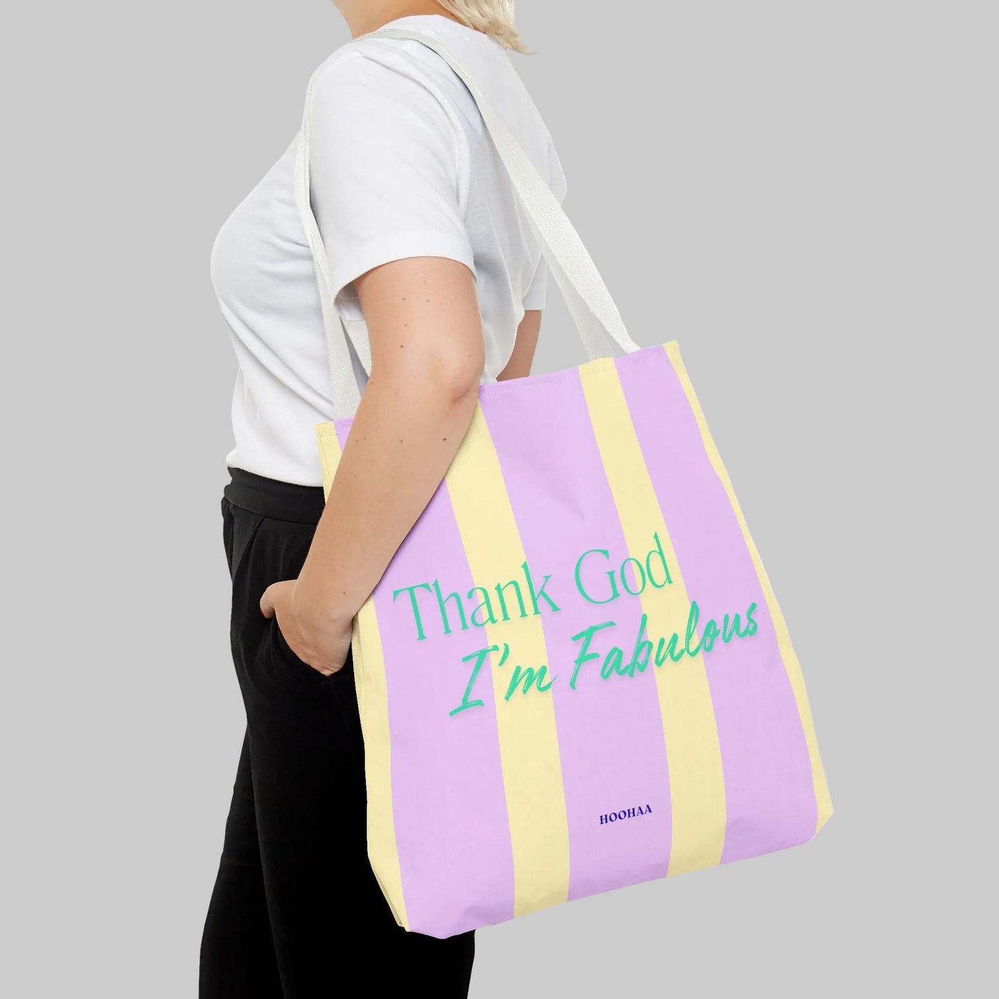"Thank God I'm Fabulous" – Robuste Tote Bag mit klarem Statement | In drei Größen