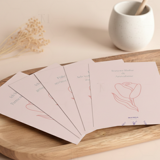 "Intuition" Affirmationskarten für ein positives Denken in der Menopause zu mehr Achtsamkeit & Selbstliebe