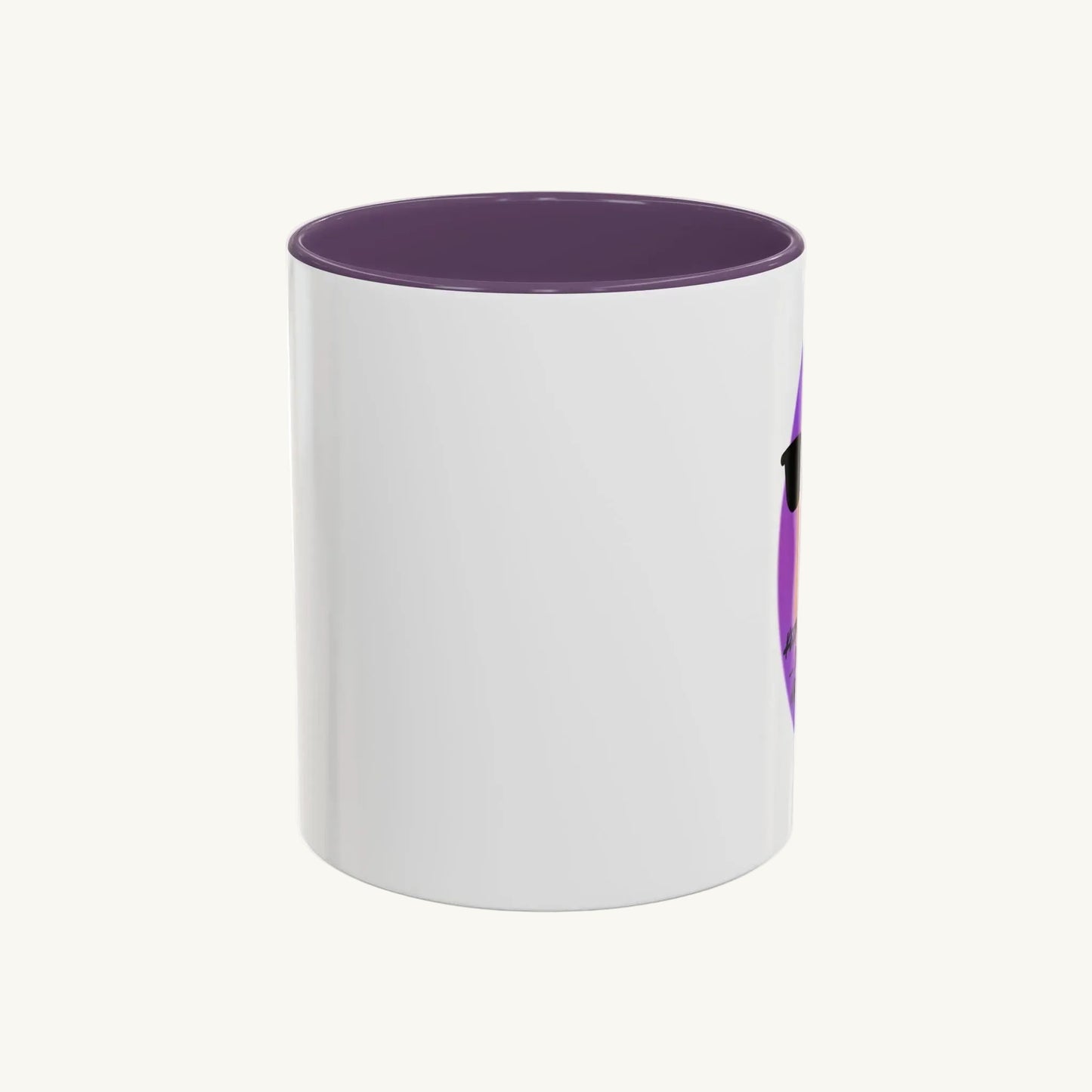 "Keep cool sis" - Feministische Keramiktasse zur Menopause mit lila Akzent – 330ml