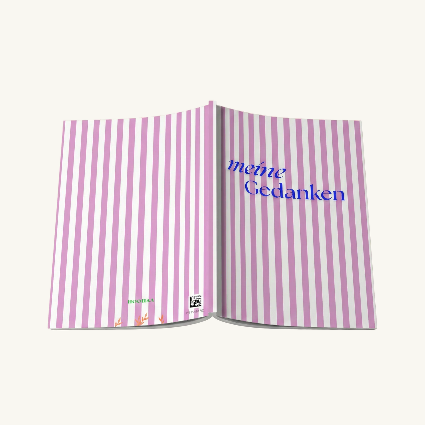 "Meine Gedanken" Softcover Journal für ein besseres Einschlafen | A5