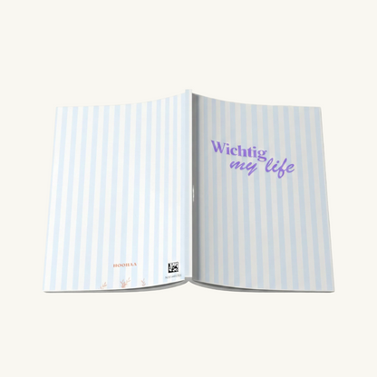 "Wichtig my Life" Softcover Journal für Selbstfürsorge & Fokus in der Menopause | A5