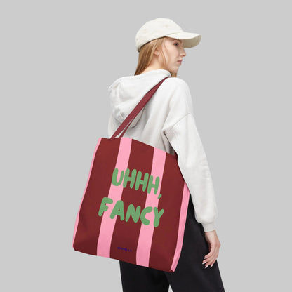 "Uhhh, Fancy" – Robuste Tote Bag mit witzigem Statement | In drei Größen