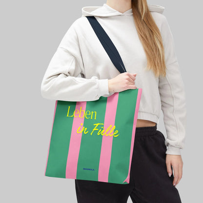 "Leben in Fülle" – Statement Tote Bag für jede Lebenslage | In drei Größen