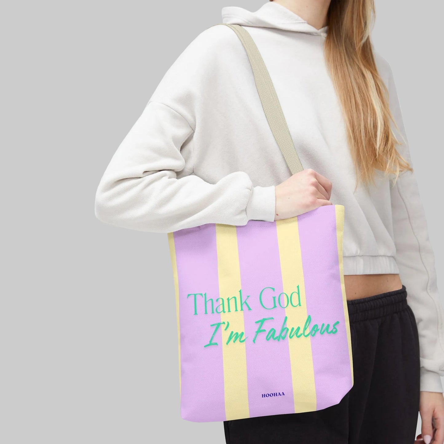 "Thank God I'm Fabulous" – Robuste Tote Bag mit klarem Statement | In drei Größen
