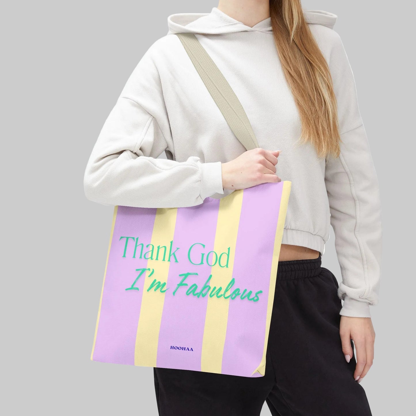 "Thank God I'm Fabulous" – Robuste Tote Bag mit klarem Statement | In drei Größen