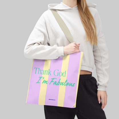 "Thank God I'm Fabulous" – Robuste Tote Bag mit klarem Statement | In drei Größen