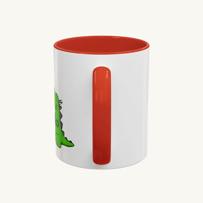 „Hormonlevel: Drache“ – Süße Tasse mit kleinem Drachen als humorvolles Geschenk -330ml